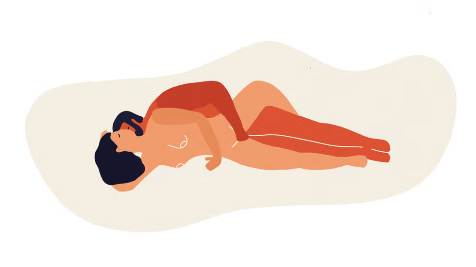Sex Position Open-Legged Spoon