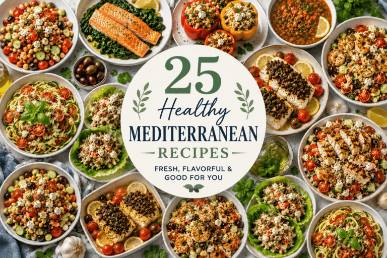 25 Mediterranean Dinner Ideas for Weight Loss