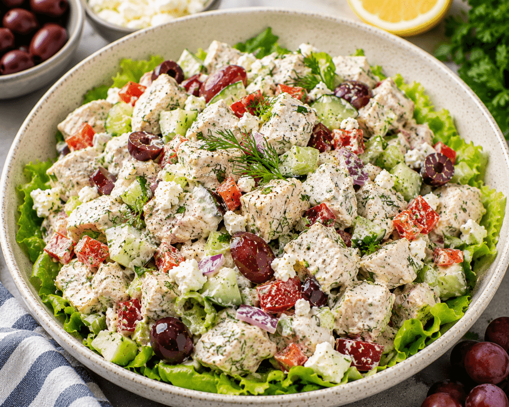 Greek Cucumber Yogurt Bowl