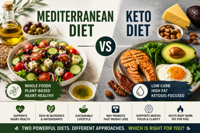 Mediterranean Diet vs Keto Diet